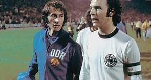 DDR-Fußballstar Harald Irmscher und sein Beckenbauer Trikot
