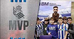 BM MVP | Irun txuri urdin - Brais Méndez | Real Sociedad