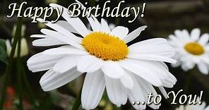 Happy Birthday To You - beautiful flowers pictures with best birthday song