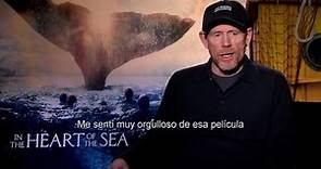 "En el Corazón del Mar". Entrevista a Ron Howard. Oficial Warner Bros. Pictures (HD/Sub)