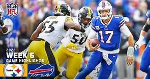 Pittsburgh Steelers vs. Buffalo Bills | 2022 Week 5 Highlights