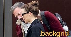 Co-parents Ben Affleck and Jennifer Garner pick up their son together in Los Angeles, CA