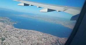 Take off from Izmir, Turkey on Pegasus Airlines Airbus A321