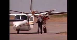 Bob Hoover Shrike Aero Commander in Denver, 1986