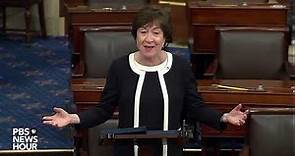 WATCH: Republican Sen. Collins on why she voted to convict | Second Trump impeachment trial