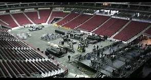Time-lapse: Wells Fargo Arena transformation