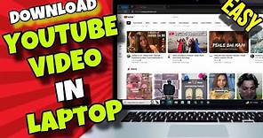 NEW TRICK✔️ How To Download Someone ELSE's YouTube Video in Laptop/PC Without Any App