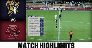 Suffolk vs. Boston College ACC Men's Soccer Highlights (2023)