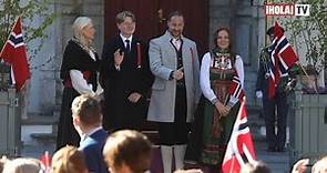 La familia real noruega volvió a celebrar el Día Nacional de forma tradicional este 2022 | ¡HOLA! TV