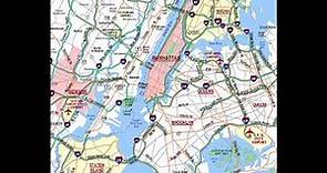 mapa de Nueva York