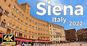 Siena 2022, Italy Walking Tour (4k Ultra HD 60 fps) - With Captions