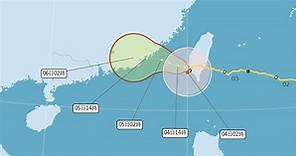 颱風海葵減弱為輕颱 預估深夜台灣本島脫離暴風圈[影] | 生活 | 中央社 CNA