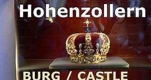 Burg / Castle Hohenzollern außen & innen - inside & outside - Kaiser Wilhelm II Krone Crown Emperor