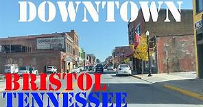 Bristol - Tennessee - Virginia - 4K Downtown Drive