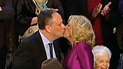 Internet goes wild over Jill Biden and Doug Emhoff's kiss