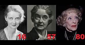 Bette Davis from 0 to 81 years old