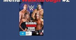 Menu Walkthrough #2 WWE Global Warning Tour Melbourne
