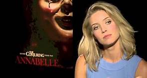 Annabelle (2014) Interview with Annabelle Wallis and Ward Horton
