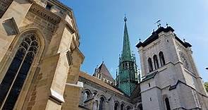 St. Pierre Cathedral in Geneva, Switzerland - Sunday Service
