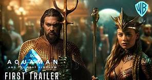 AQUAMAN 2: The Lost Kingdom – First Trailer (2023) Jason Momoa Movie | Warner Bros (HD)