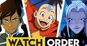 How to Watch Avatar The Last Airbender & The Legend of Korra in Best Watch Order