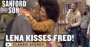 Lena Horne Kisses Fred On The Lips! | Sanford and Son
