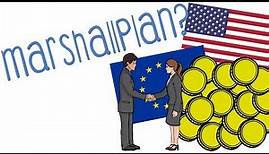 Marshallplan - einfach erklärt!
