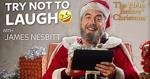 James Nesbitt Plays Try Not To Laugh 😂 | The Heist Before Christmas