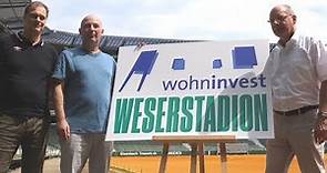 Wohninvest stellt sich vor! | Die Pressekonferenz zum neuen Namen des Weserstadions