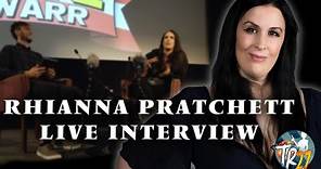 TR Retrospective: Rhianna Pratchett LIVE Interview 2023 - Derby Quad #TR27 Event - SteveOfWarr