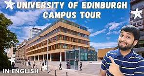 University of Edinburgh Campus Tour | George Square Campus | B School, Main Library, McEwan Hall &..