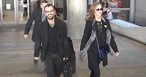Ringo Starr And Wife Barbara Bach Look Half Their Age Arriving In LA