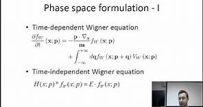 The Wigner formulation of Quantum Mechanics