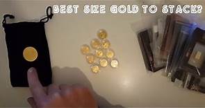 Best size Gold coin or bar to stack - 1oz or 1/10 or 1g?!