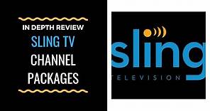 Sling TV Channel Packages - what's available, how to CUSTOMIZE channel packages, and more tips!