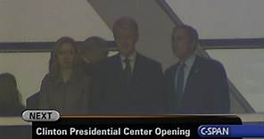 Clinton Presidential Center Dedication Ceremony