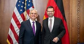 Attorney General Merrick B. Garland Delivers Remarks at Meeting with German Minister of Justice