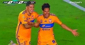 Gol de Diego Lainez | Tigres 3-0 Rayados | Liga BBVA MX | Apertura 2023 - Jornada 9