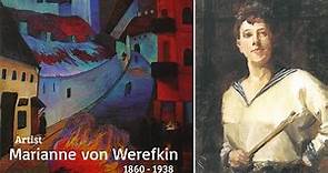 Artist Marianne von Werefkin (1860 - 1938) | German Expressionism | WAA