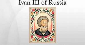 Ivan III of Russia