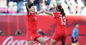 Wang Shanshan Goal 59' | China PR v New Zealand | FIFA Women's World Cup Canada 2015™