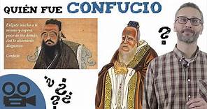 Quién fue Confucio
