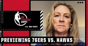 Beth Mowins on making history with tonight’s 76ers vs. Hawks broadcast | NBA Today