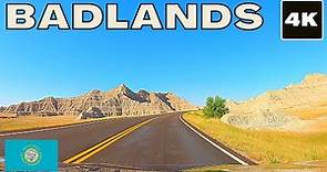 Badlands National Park 4K scenic drive | South Dakota