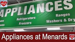 Kitchen Appliances at Menards // Ranges and Refrigerators - @NingD