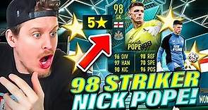 Nick Pope but he has 5* skills?! 98 Moments Pope Review! FIFA 22 Ultimate Team