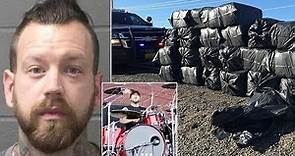 Walls of Jericho Drummer Arrested with over 630 Pounds of Marijuana