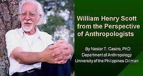 William Henry Scott from the Perspective of Anthropologists