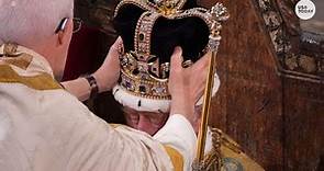 King Charles III formally crowned during an ancient ceremony