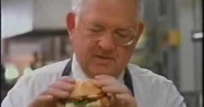 Wendy's Commercial featuring the late Dave Thomas